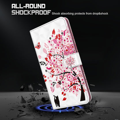 Pattern Printing Design PU Leather Phone Wallet Stand Case Shell for Samsung Galaxy A52 4G/5G / A52s 5G