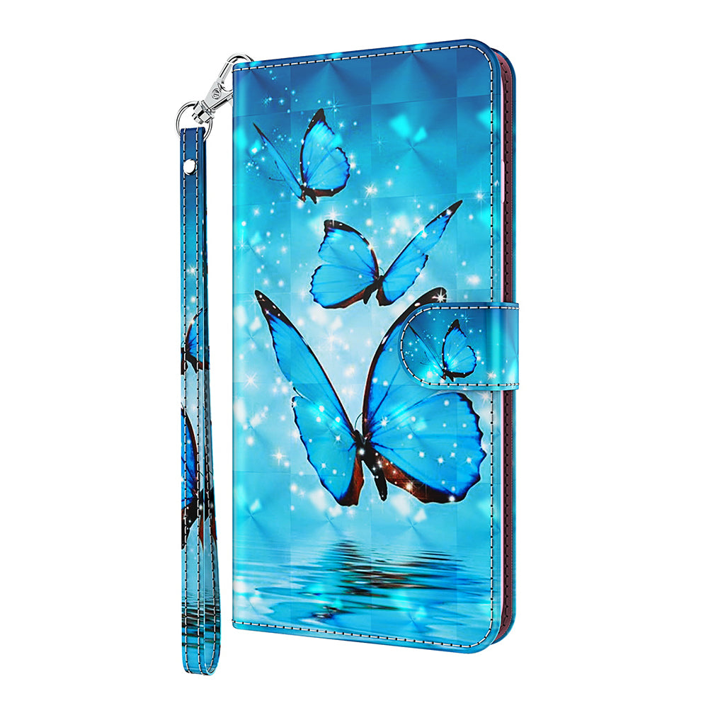Pattern Printing Design PU Leather Phone Wallet Stand Case Shell for Samsung Galaxy A52 4G/5G / A52s 5G