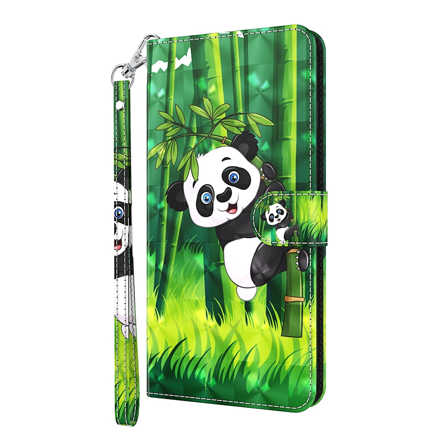 Pattern Printing Design PU Leather Phone Wallet Stand Case Shell for Samsung Galaxy A52 4G/5G / A52s 5G