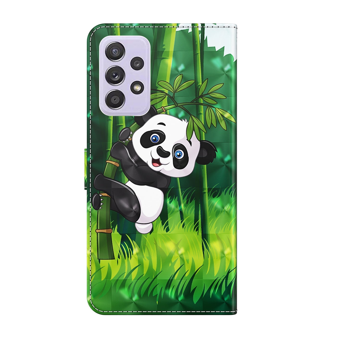 Pattern Printing Design PU Leather Phone Wallet Stand Case Shell for Samsung Galaxy A52 4G/5G / A52s 5G