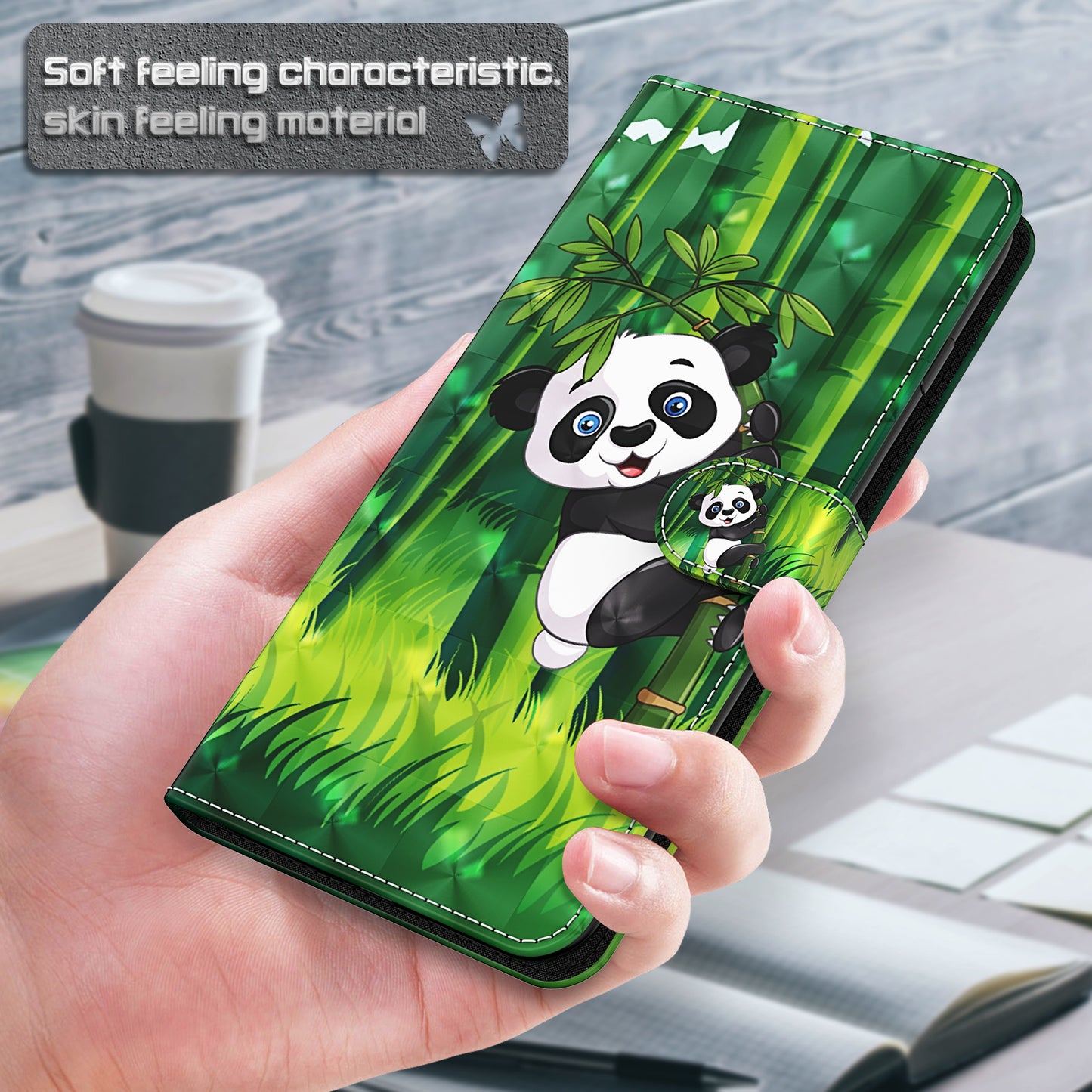 Pattern Printing Design PU Leather Phone Wallet Stand Case Shell for Samsung Galaxy A52 4G/5G / A52s 5G