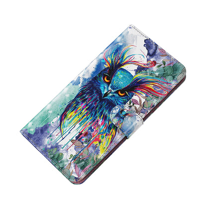 Pattern Printing Design PU Leather Phone Wallet Stand Case Shell for Samsung Galaxy A52 4G/5G / A52s 5G