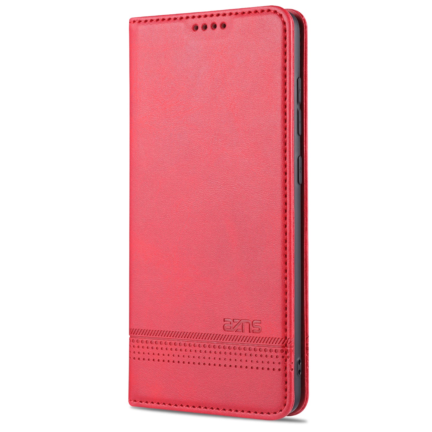 AZNS Auto-absorbed Magnetic Leather Mobile Stand Shell Case with Wallet Design for Samsung Galaxy A52 4G/5G / A52s 5G