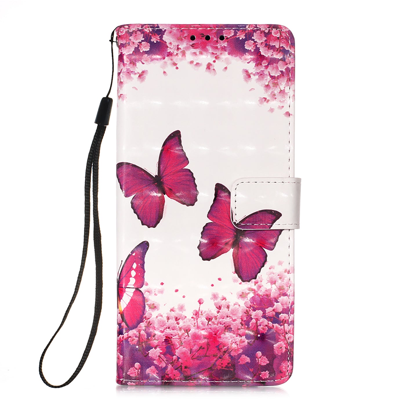 3D Pattern Printing PU Leather Wallet Stand Phone Case Shell for Samsung Galaxy A52 4G/5G / A52s 5G