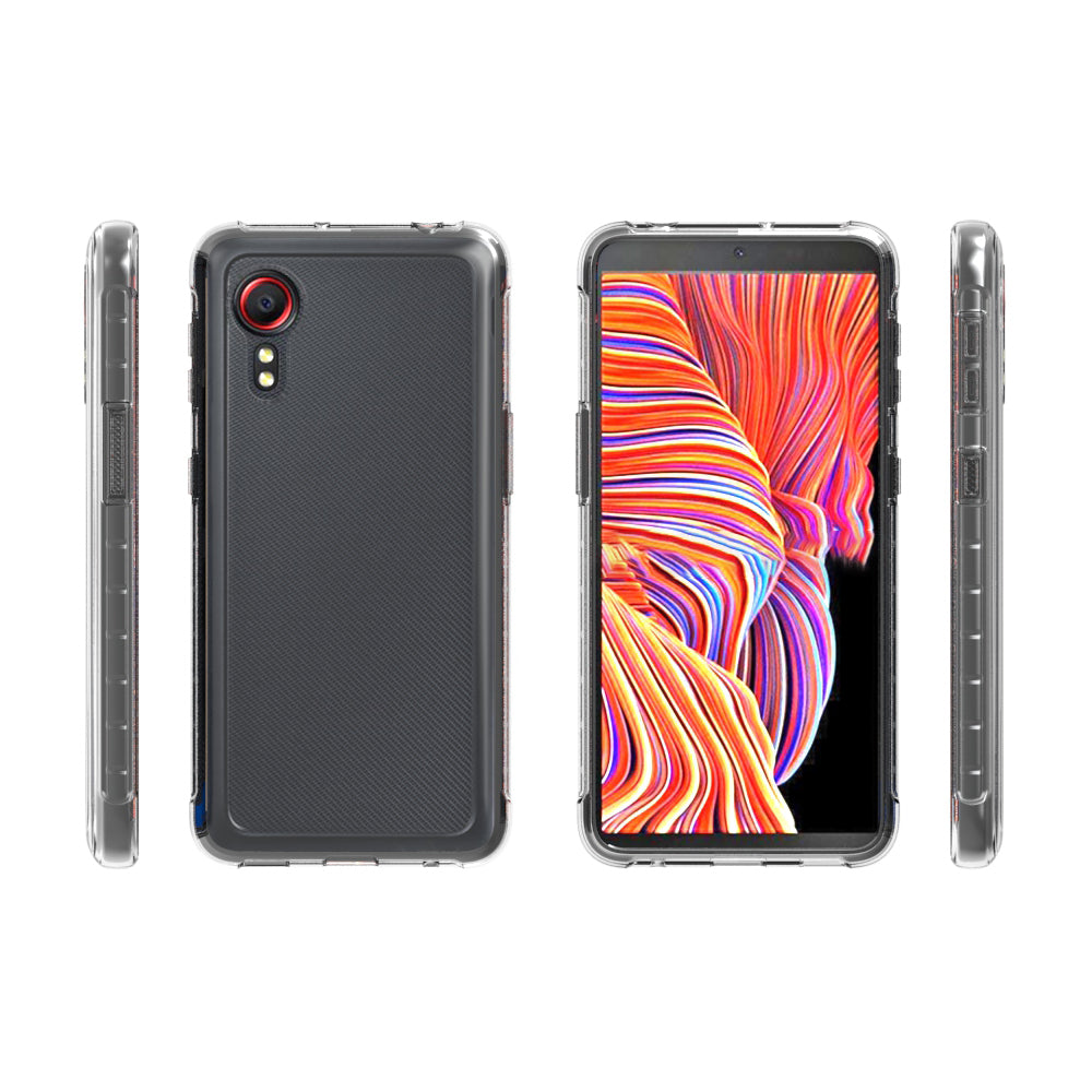 10Pcs/Pack Protective Case Watermark Resistant Flexible TPU Cover for Samsung Galaxy Xcover 5