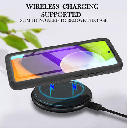 Full-Coverage Protection PET Screen Protector + PC+TPU Protective Case for Samsung Galaxy A52 4G/5G / A52s 5G / A52s 5G
