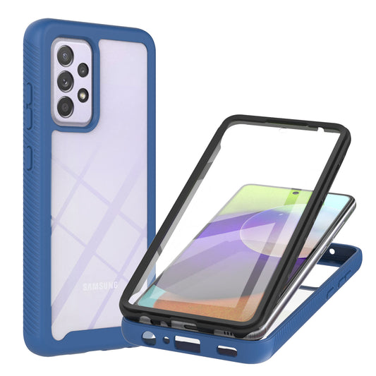 Full-Coverage Protection PET Screen Protector + PC+TPU Protective Case for Samsung Galaxy A52 4G/5G / A52s 5G / A52s 5G