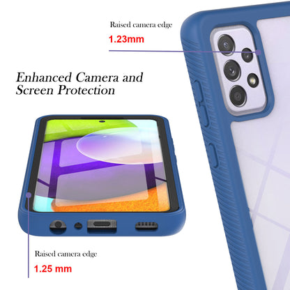 Full-Coverage Protection PET Screen Protector + PC+TPU Protective Case for Samsung Galaxy A52 4G/5G / A52s 5G / A52s 5G