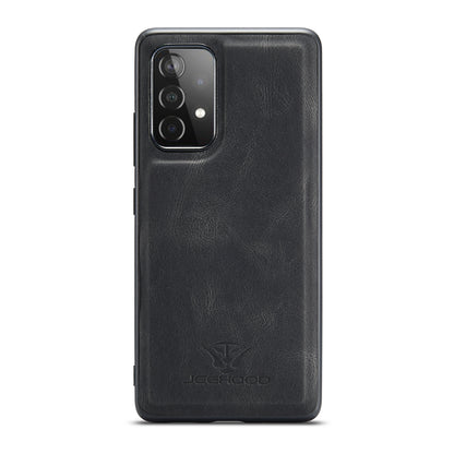 JEEHOOD Detachable 2 in 1 Leather Coated TPU Case with Magnetic Wallet Design for Samsung Galaxy A52 4G/5G / A52s 5G
