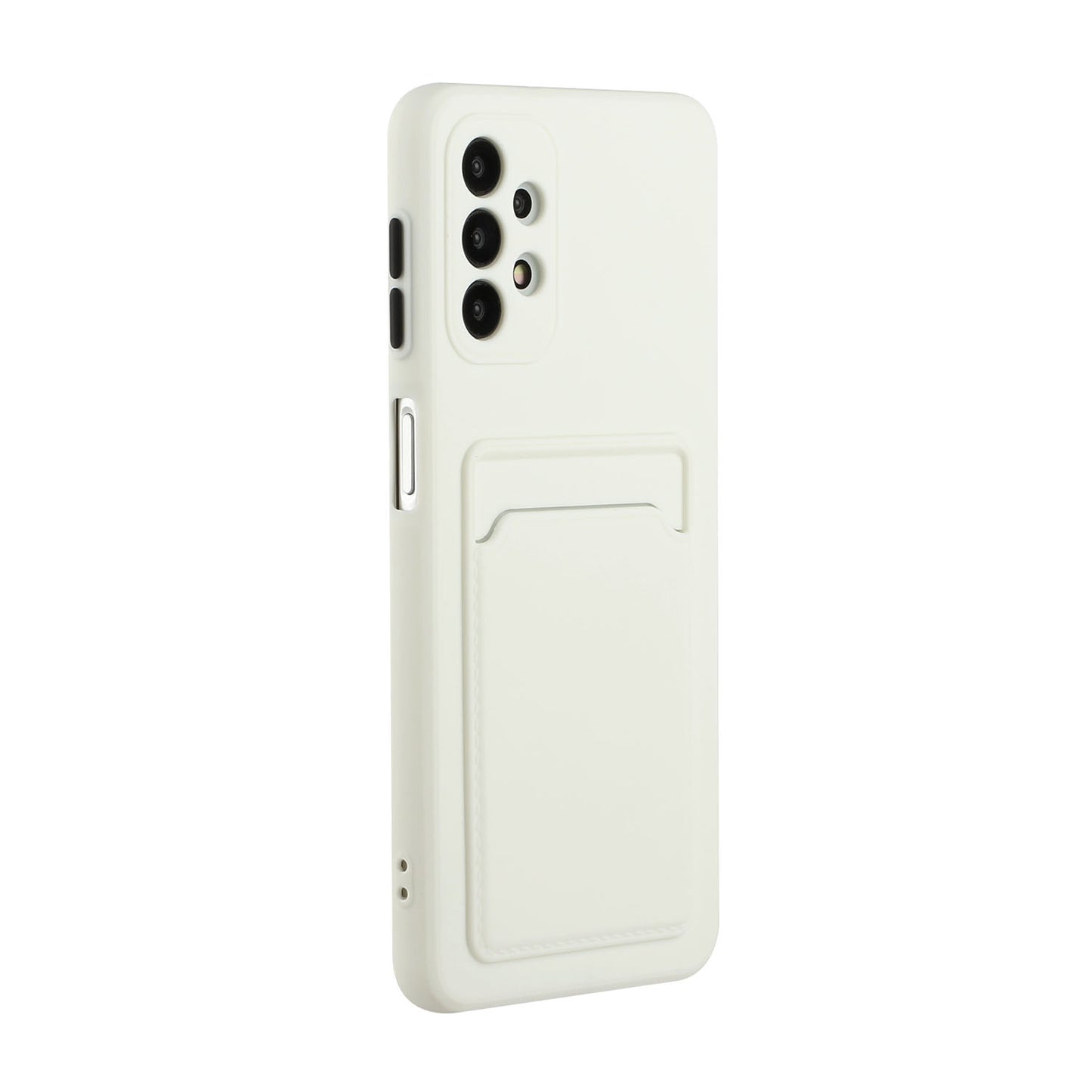 Well-Protected Soft TPU Phone Case with Card Holder Cover for Samsung Galaxy A52 4G/5G / A52s 5G