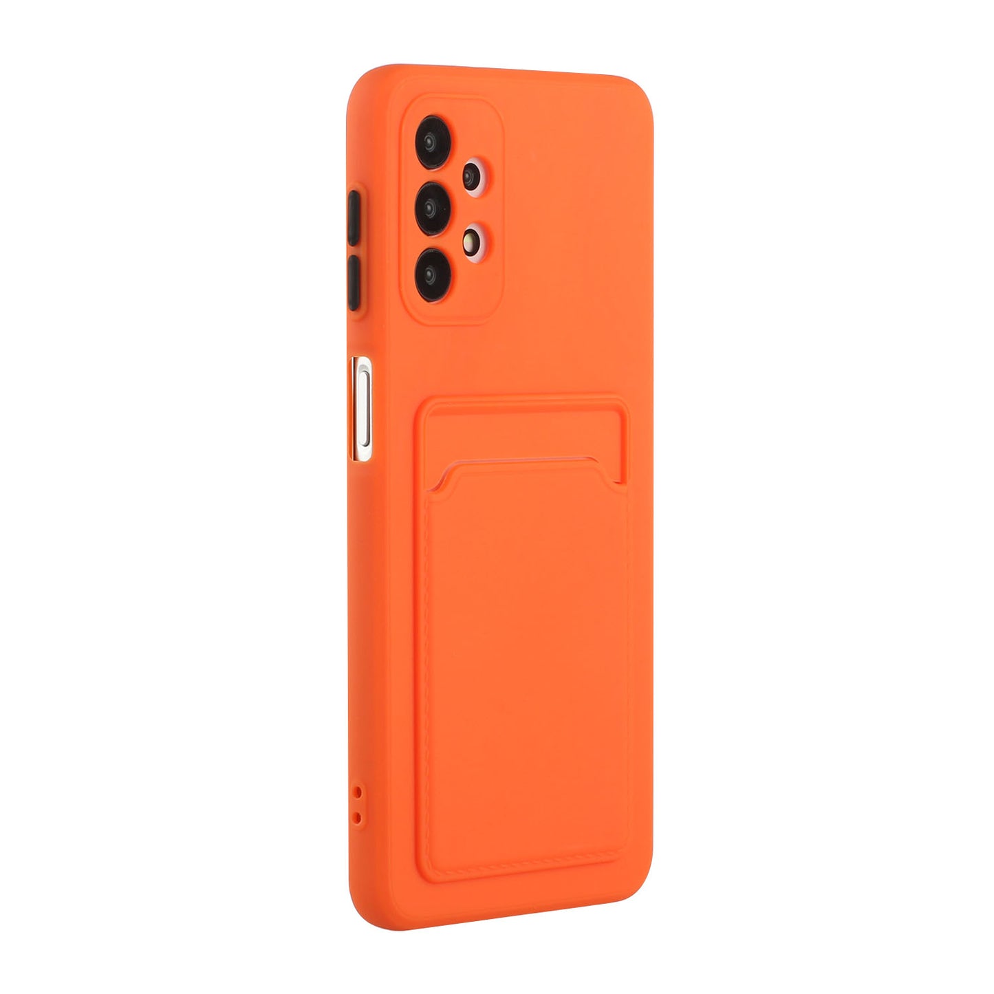 Well-Protected Soft TPU Phone Case with Card Holder Cover for Samsung Galaxy A52 4G/5G / A52s 5G