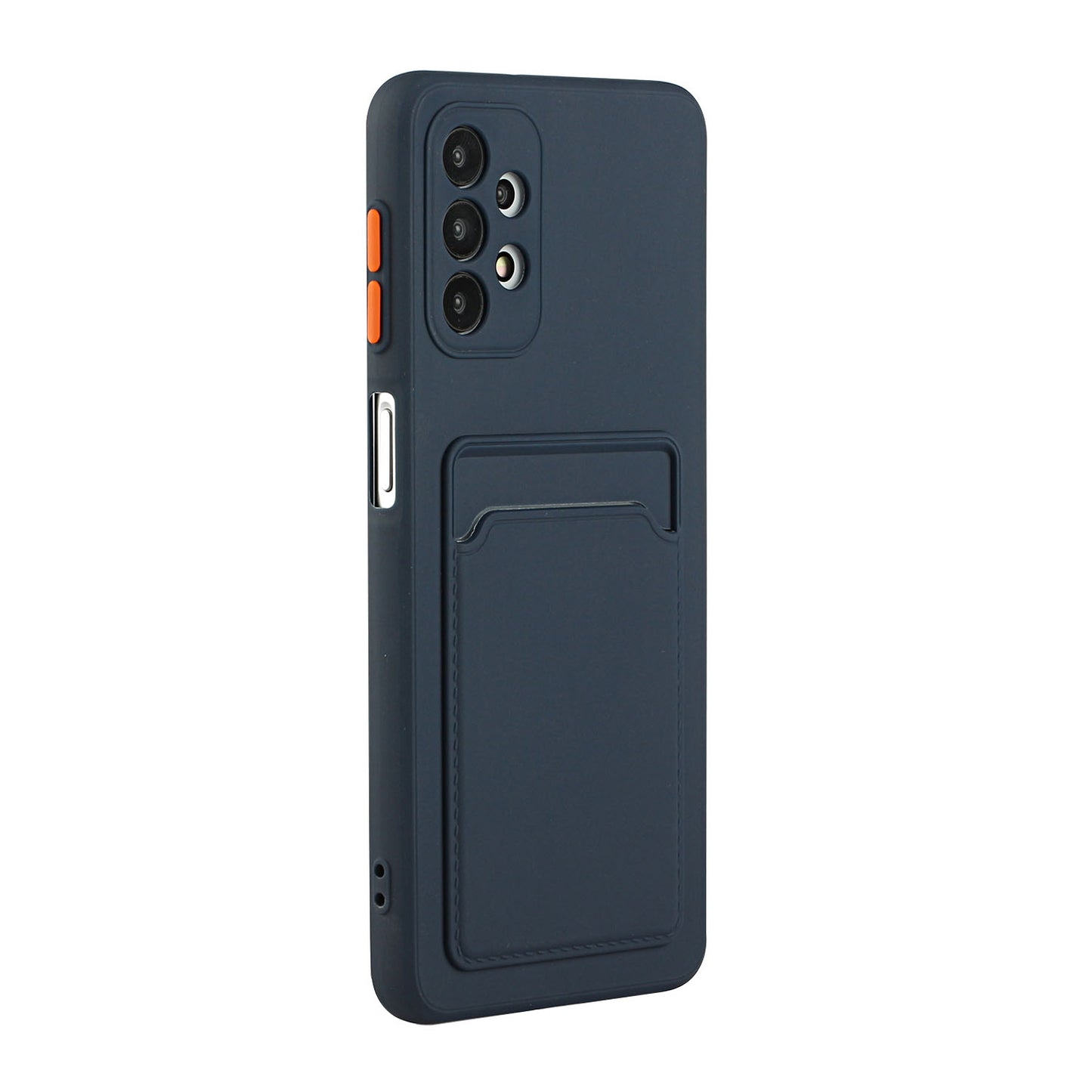 Well-Protected Soft TPU Phone Case with Card Holder Cover for Samsung Galaxy A52 4G/5G / A52s 5G