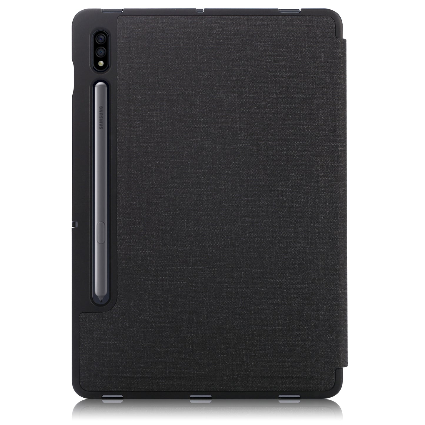 Origami Stand Strong Magnet Leather Smart Case with Pen Slot for Samsung Galaxy Tab S7 T870 T875/Tab S8