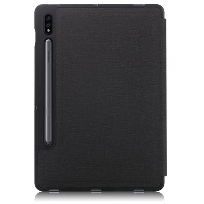 Origami Stand Strong Magnet Leather Smart Case with Pen Slot for Samsung Galaxy Tab S7 T870 T875/Tab S8