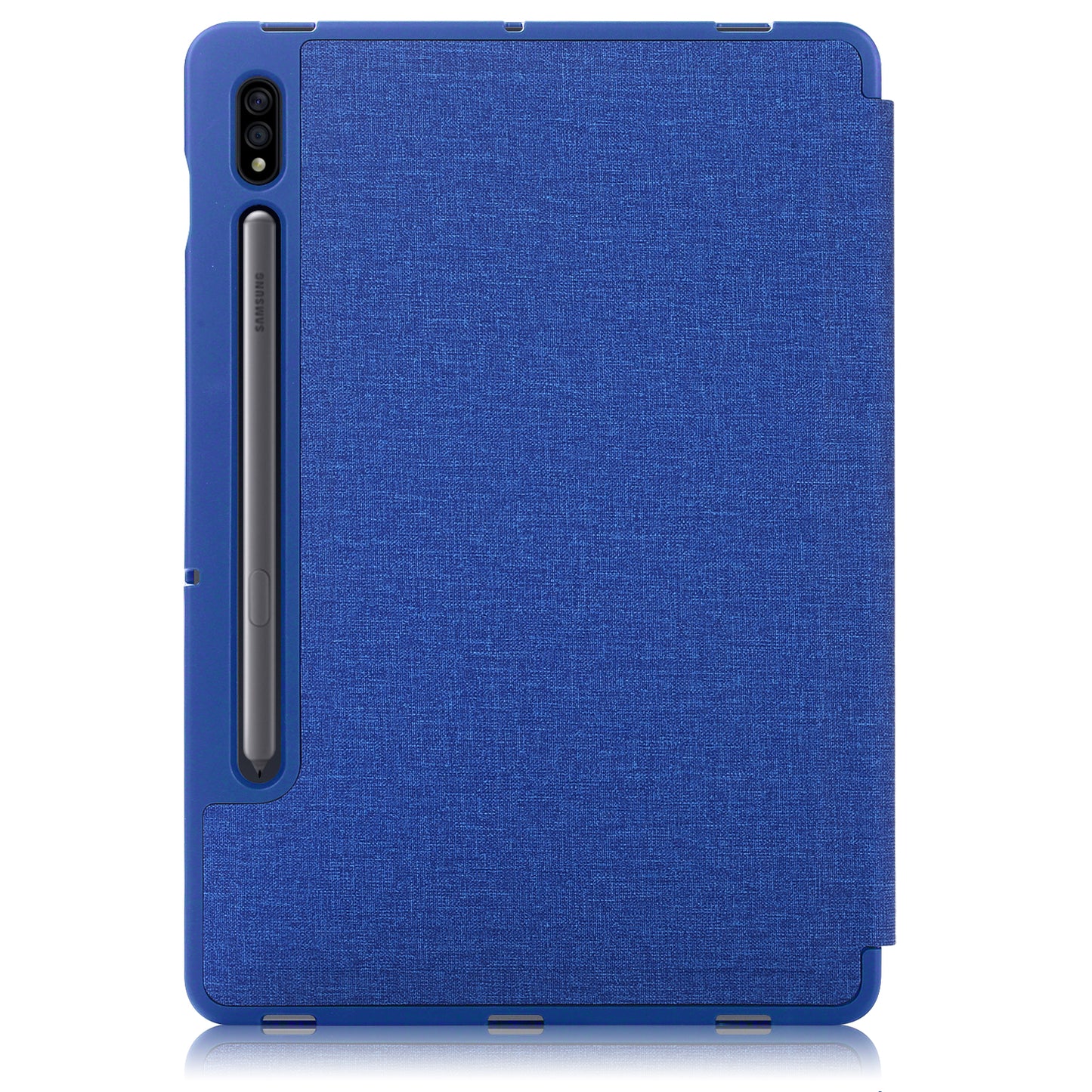 Origami Stand Strong Magnet Leather Smart Case with Pen Slot for Samsung Galaxy Tab S7 T870 T875/Tab S8