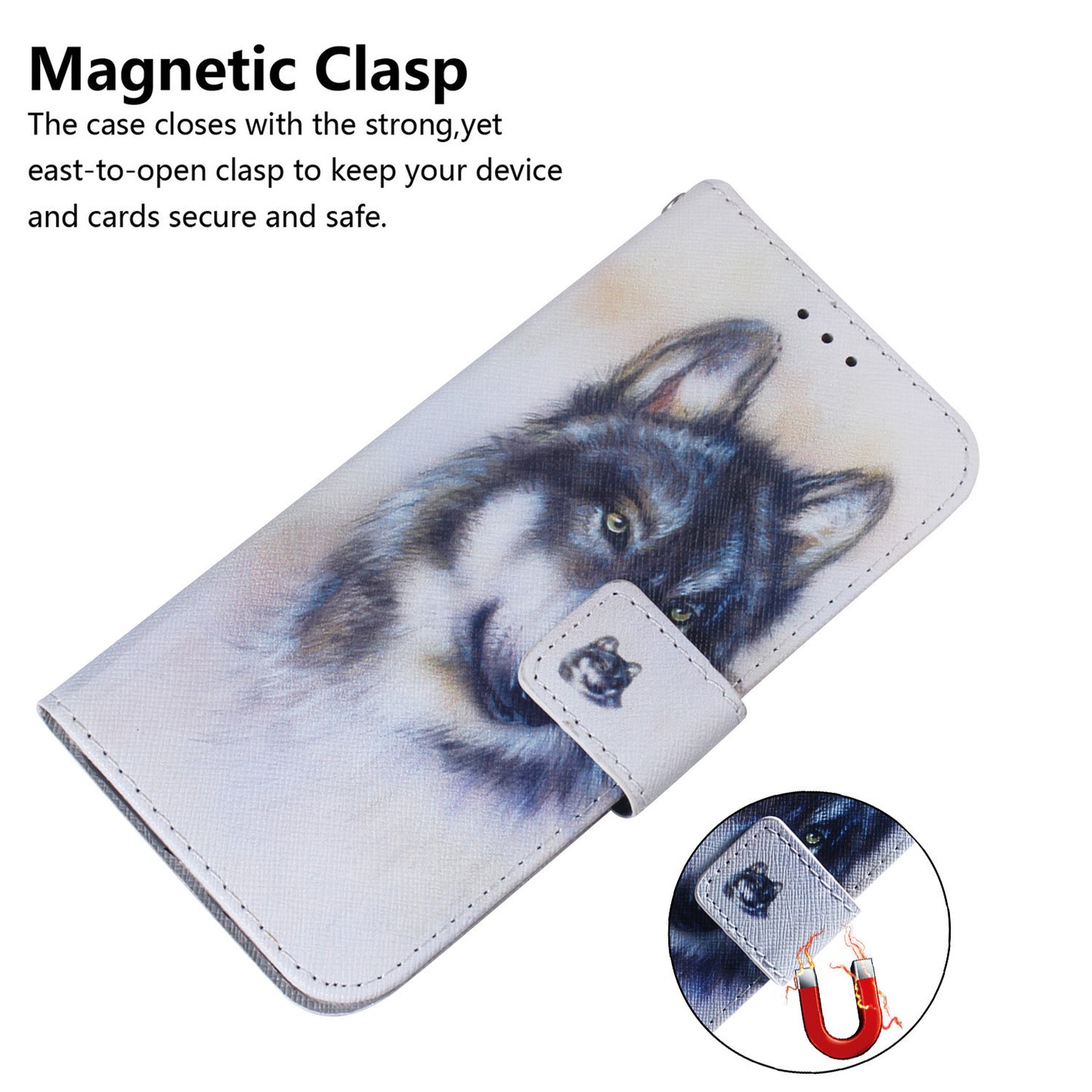 Pattern Printing Wallet Design Leather Protective Shell Case for Samsung Galaxy A52 4G/5G / A52s 5G