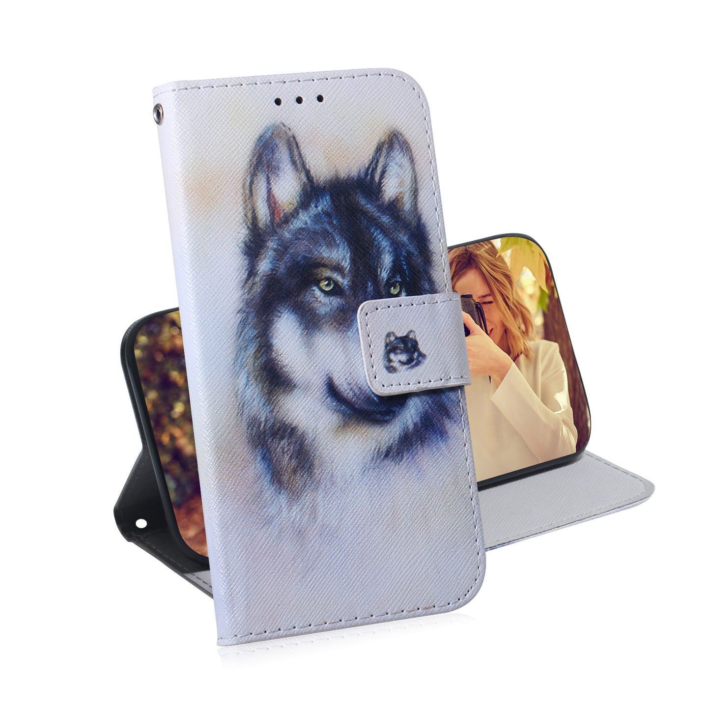 Pattern Printing Wallet Design Leather Protective Shell Case for Samsung Galaxy A52 4G/5G / A52s 5G