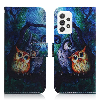 Pattern Printing Wallet Design Leather Protective Shell Case for Samsung Galaxy A52 4G/5G / A52s 5G