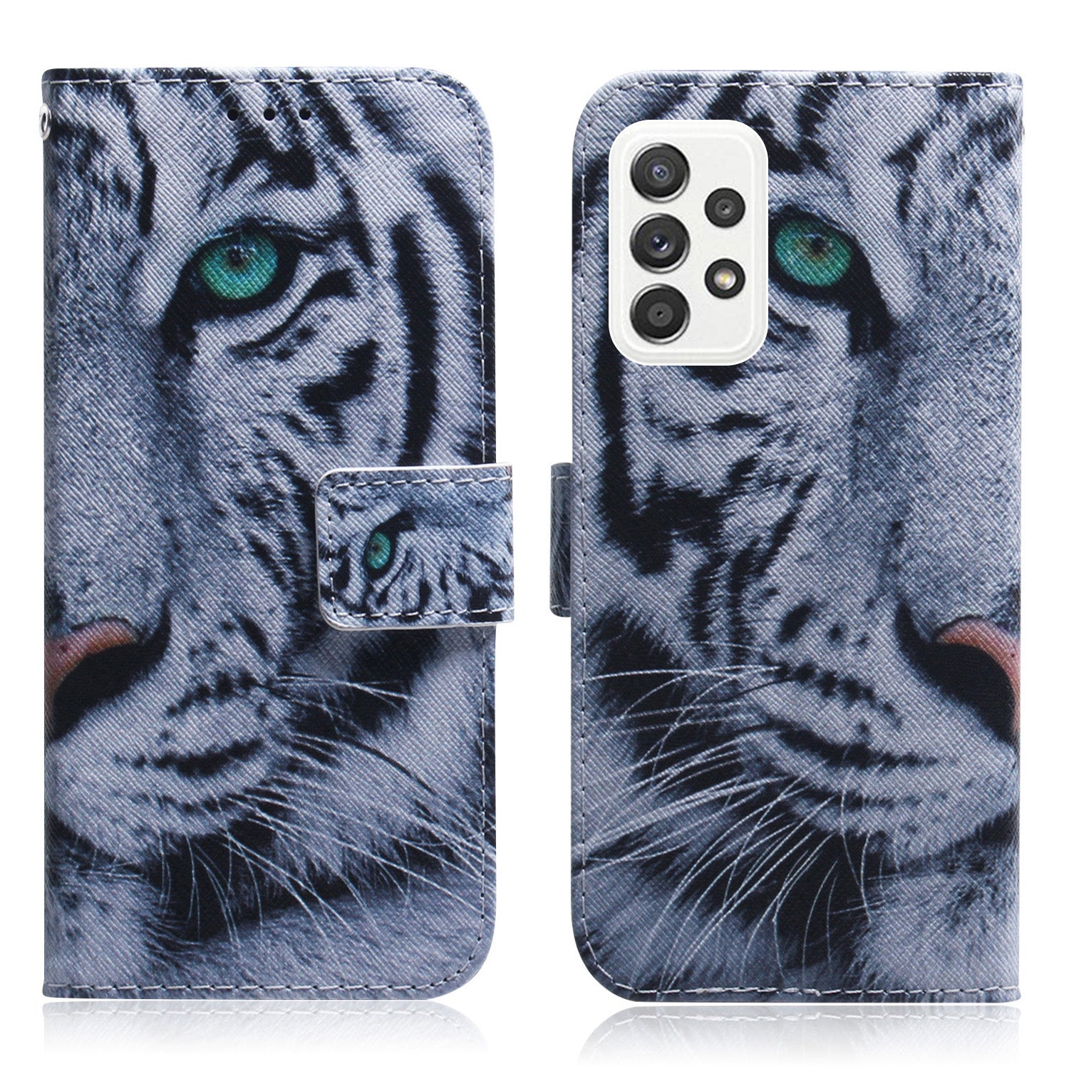 Pattern Printing Wallet Design Leather Protective Shell Case for Samsung Galaxy A52 4G/5G / A52s 5G