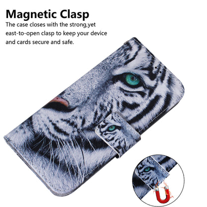 Pattern Printing Wallet Design Leather Protective Shell Case for Samsung Galaxy A52 4G/5G / A52s 5G