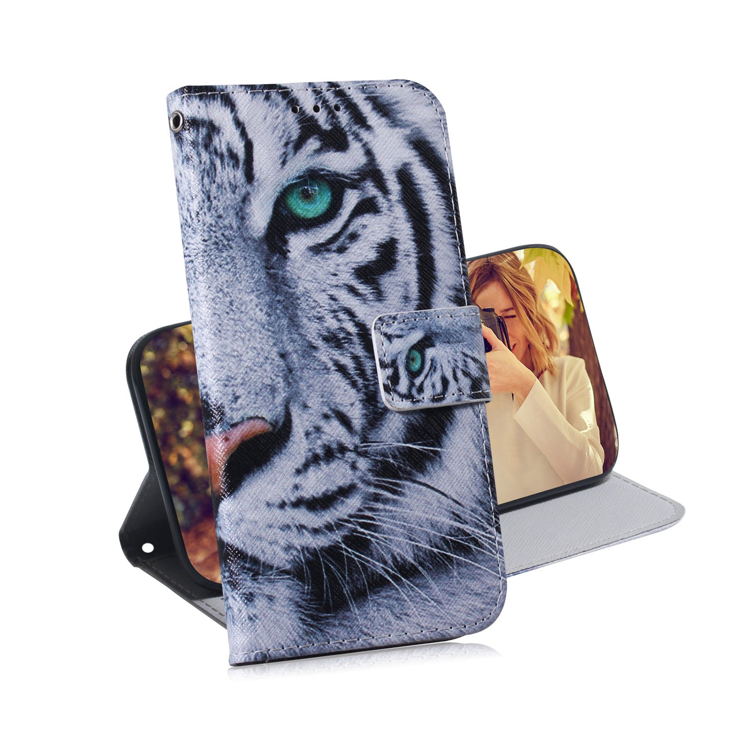 Pattern Printing Wallet Design Leather Protective Shell Case for Samsung Galaxy A52 4G/5G / A52s 5G