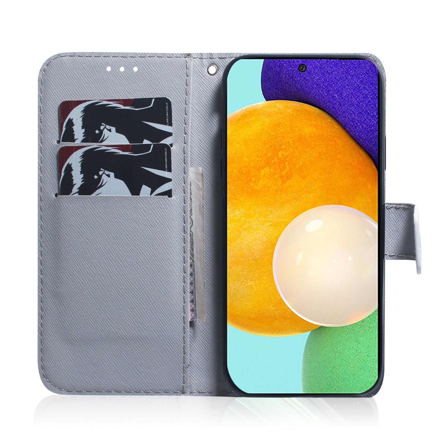 Pattern Printing Wallet Design Leather Protective Shell Case for Samsung Galaxy A52 4G/5G / A52s 5G