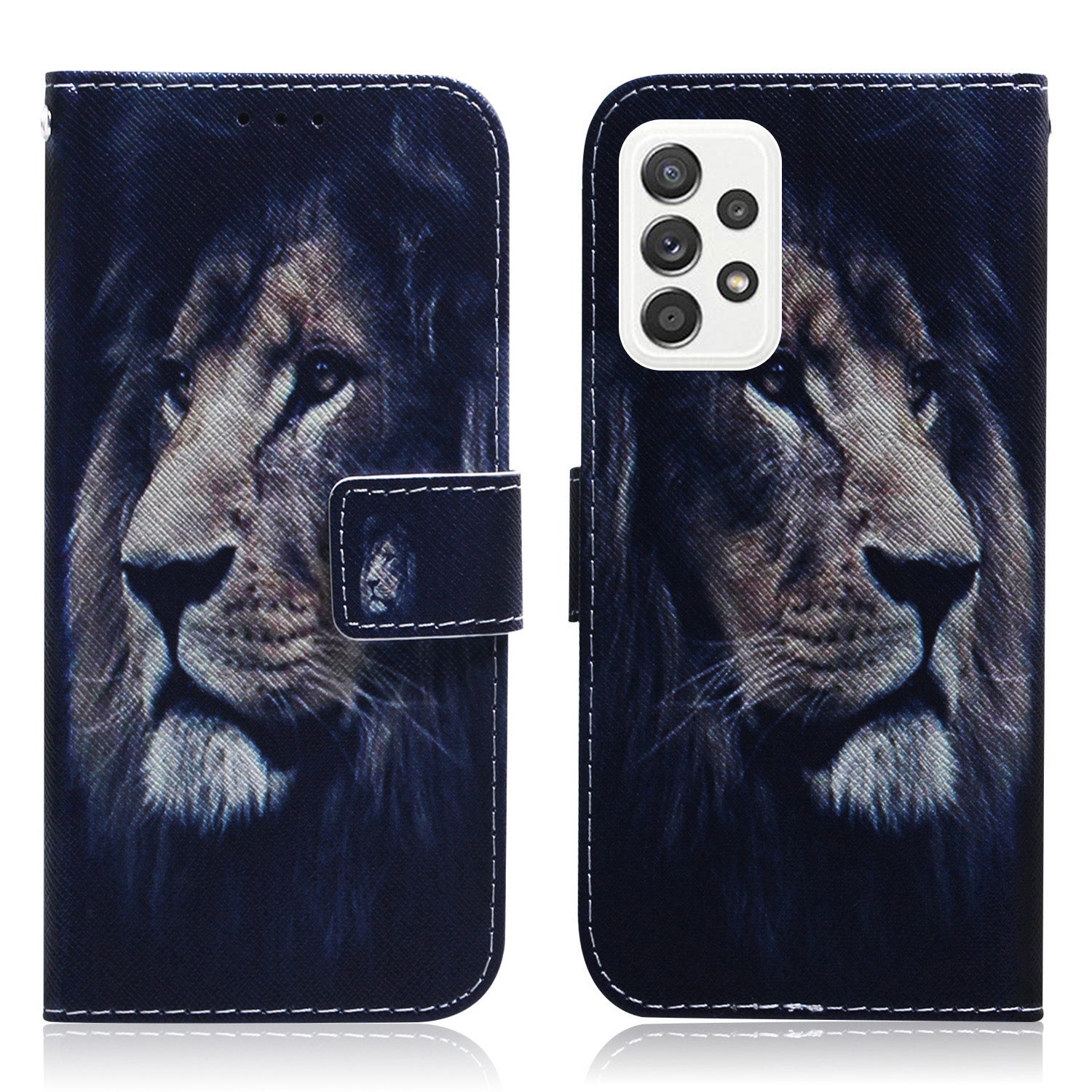 Pattern Printing Wallet Design Leather Protective Shell Case for Samsung Galaxy A52 4G/5G / A52s 5G