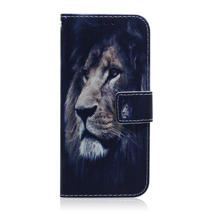 Pattern Printing Wallet Design Leather Protective Shell Case for Samsung Galaxy A52 4G/5G / A52s 5G