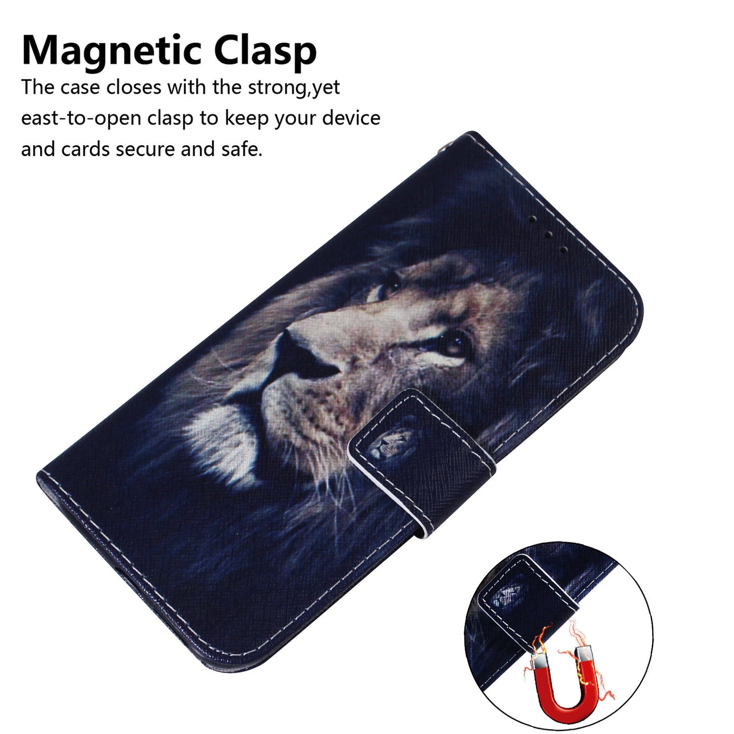 Pattern Printing Wallet Design Leather Protective Shell Case for Samsung Galaxy A52 4G/5G / A52s 5G