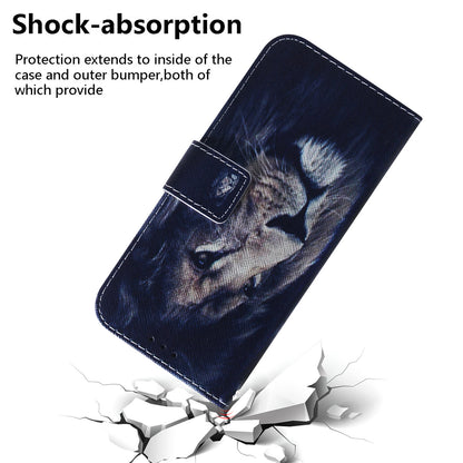 Pattern Printing Wallet Design Leather Protective Shell Case for Samsung Galaxy A52 4G/5G / A52s 5G
