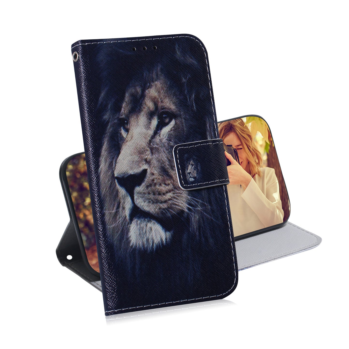 Pattern Printing Wallet Design Leather Protective Shell Case for Samsung Galaxy A52 4G/5G / A52s 5G