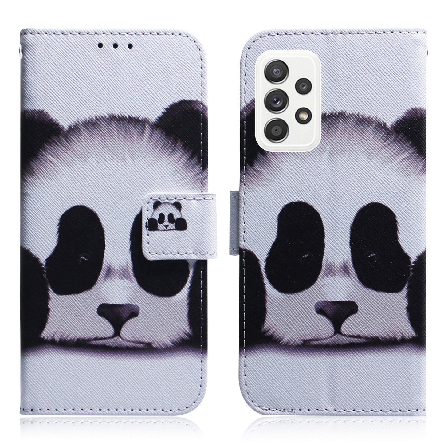 Pattern Printing Wallet Design Leather Protective Shell Case for Samsung Galaxy A52 4G/5G / A52s 5G