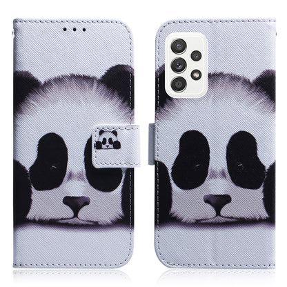 Pattern Printing Wallet Design Leather Protective Shell Case for Samsung Galaxy A52 4G/5G / A52s 5G