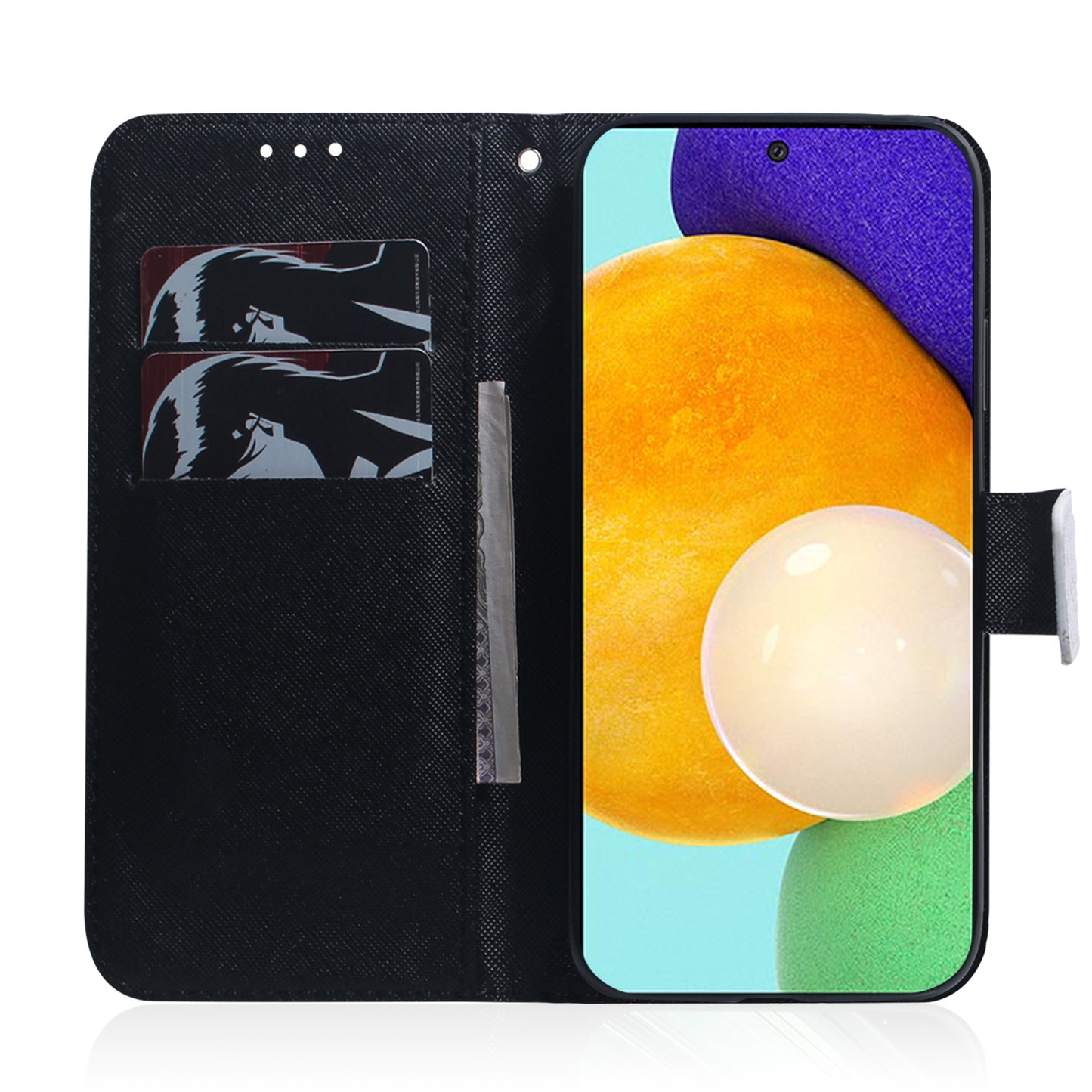 Pattern Printing Wallet Design Leather Protective Shell Case for Samsung Galaxy A52 4G/5G / A52s 5G
