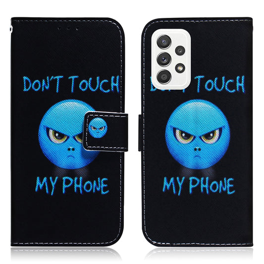 Pattern Printing Wallet Design Leather Protective Shell Case for Samsung Galaxy A52 4G/5G / A52s 5G