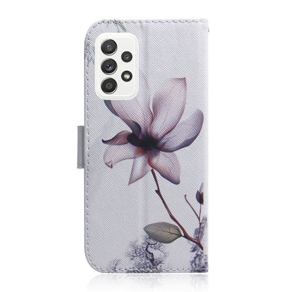 Pattern Printing Wallet Design Leather Protective Shell Case for Samsung Galaxy A52 4G/5G / A52s 5G