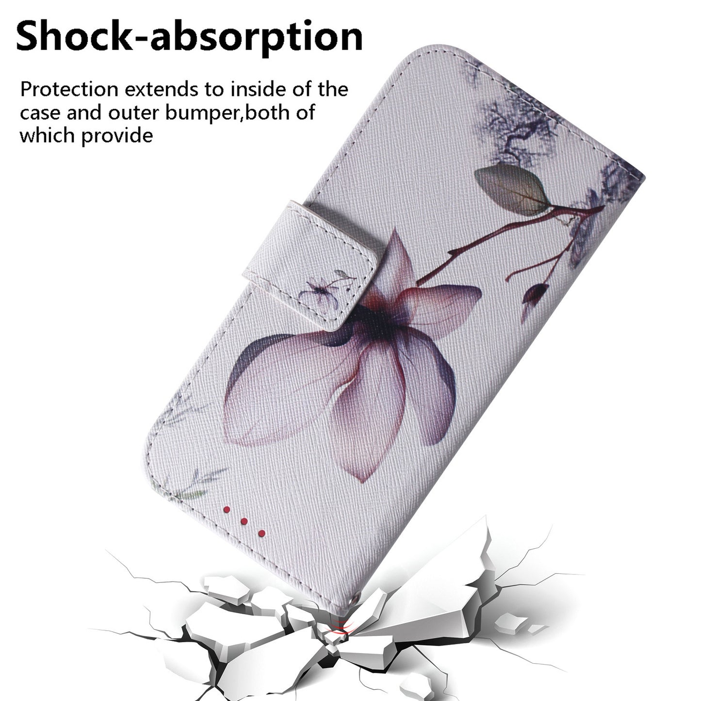 Pattern Printing Wallet Design Leather Protective Shell Case for Samsung Galaxy A52 4G/5G / A52s 5G