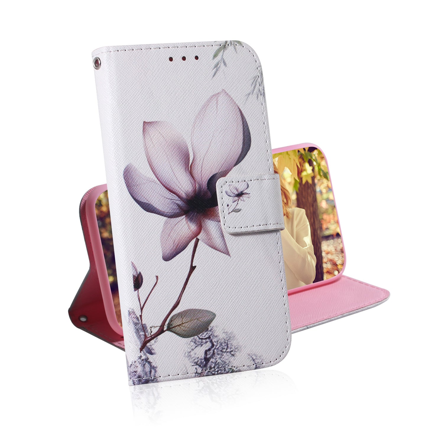 Pattern Printing Wallet Design Leather Protective Shell Case for Samsung Galaxy A52 4G/5G / A52s 5G