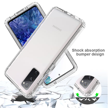 2-in-1 PC+TPU Gradient Color Design Well-Protected Phone Case for Samsung Galaxy S20 FE/S20 Fan Edition/S20 FE 5G/S20 Fan Edition 5G/S20 Lite/S20 FE 2022