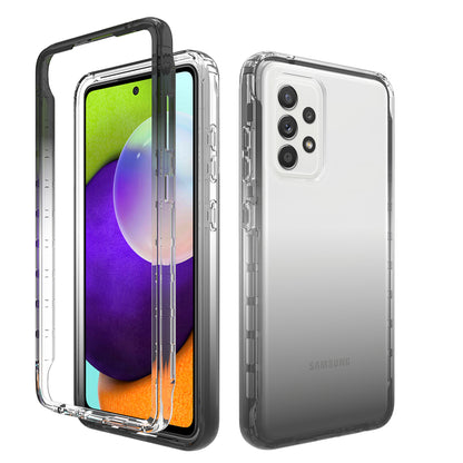 2-in-1 Gradient Color Design PC+TPU Phone Case for Samsung Galaxy A52 4G/5G / A52s 5G