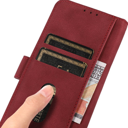 KHAZNEH Textured Leather Full Protection Phone Cover Case with Wallet Stand Design for Samsung Galaxy A52 4G/5G / A52s 5G