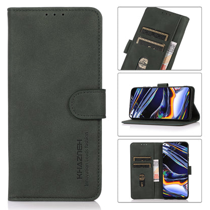 KHAZNEH Textured Leather Full Protection Phone Cover Case with Wallet Stand Design for Samsung Galaxy A52 4G/5G / A52s 5G