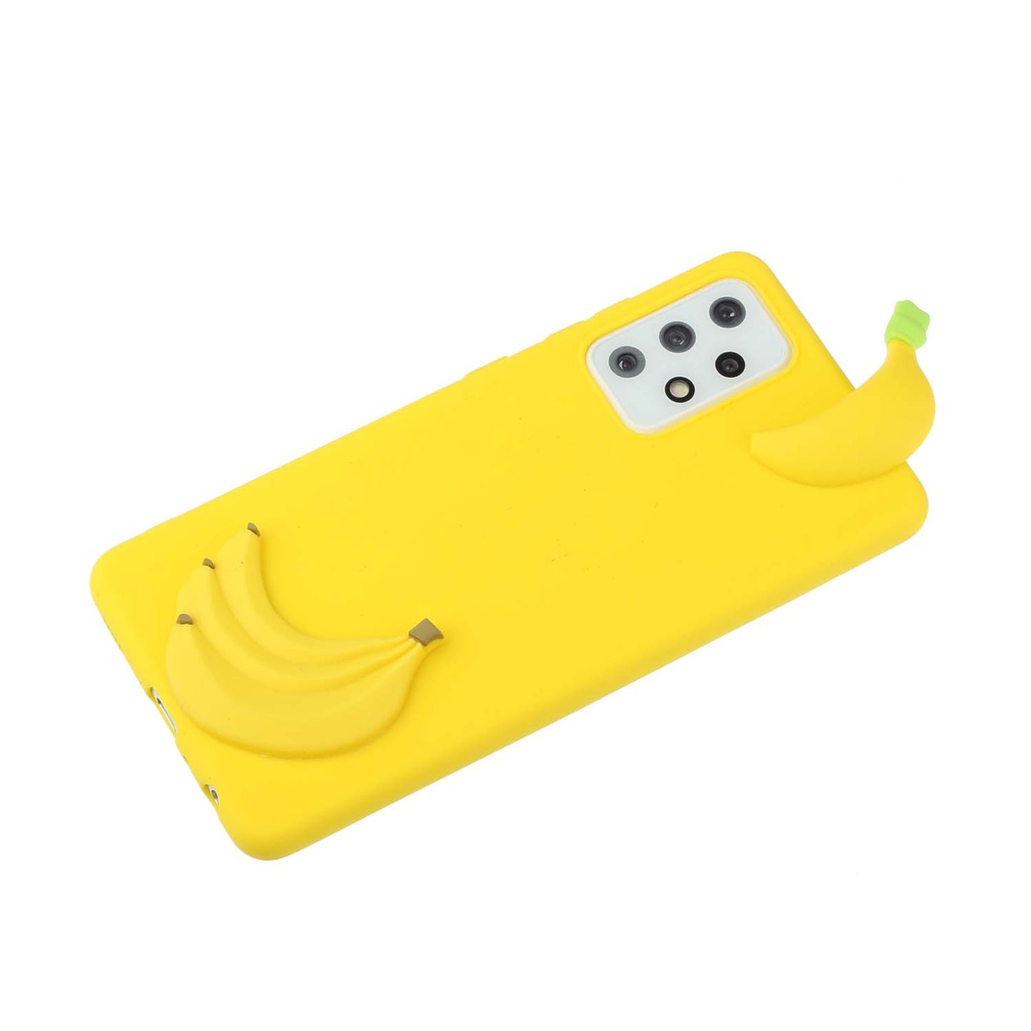 Cute 3D Doll Decor TPU + Silicone Phone Cover Case for Samsung Galaxy A52 5G/4G / A52s 5G