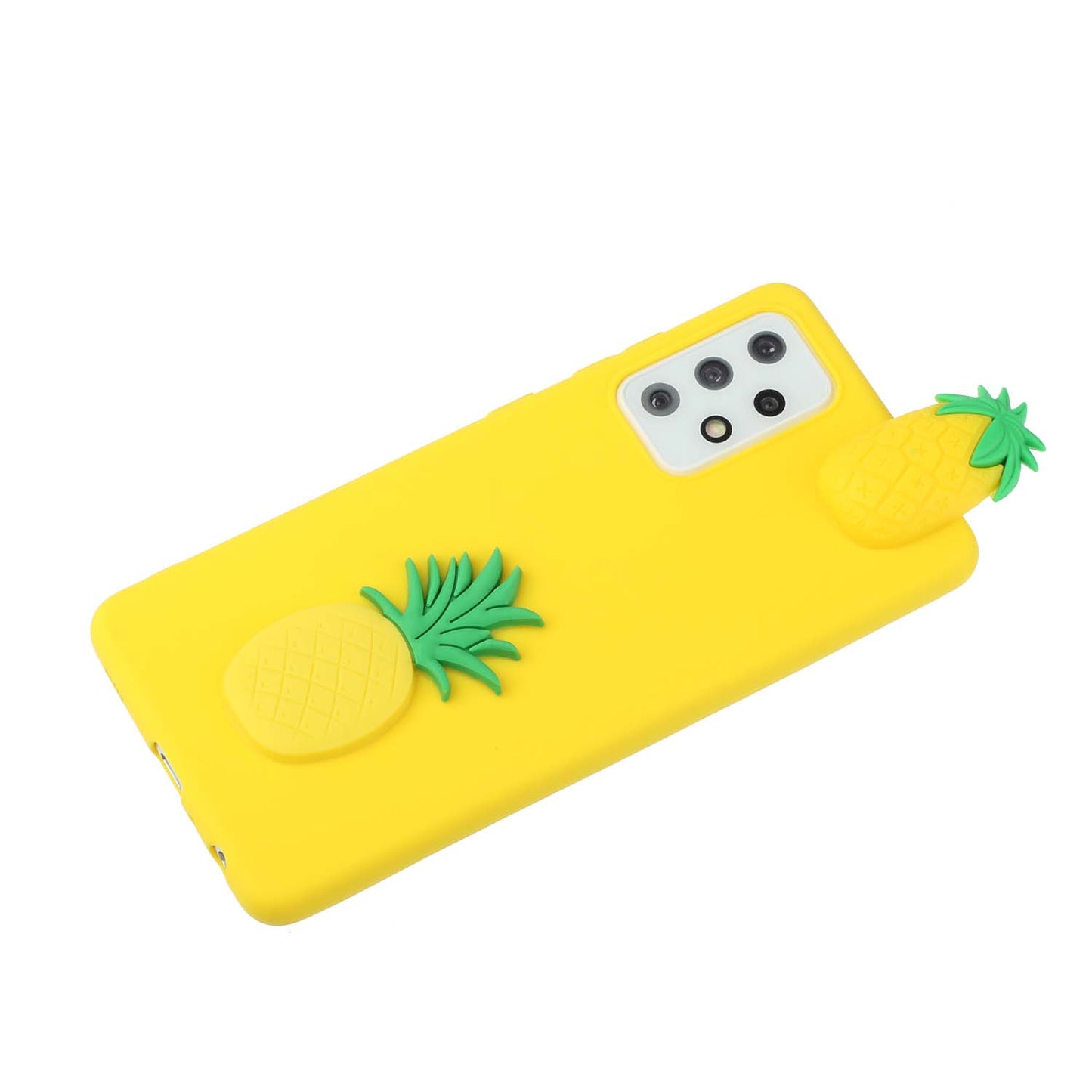 Cute 3D Doll Decor TPU + Silicone Phone Cover Case for Samsung Galaxy A52 5G/4G / A52s 5G
