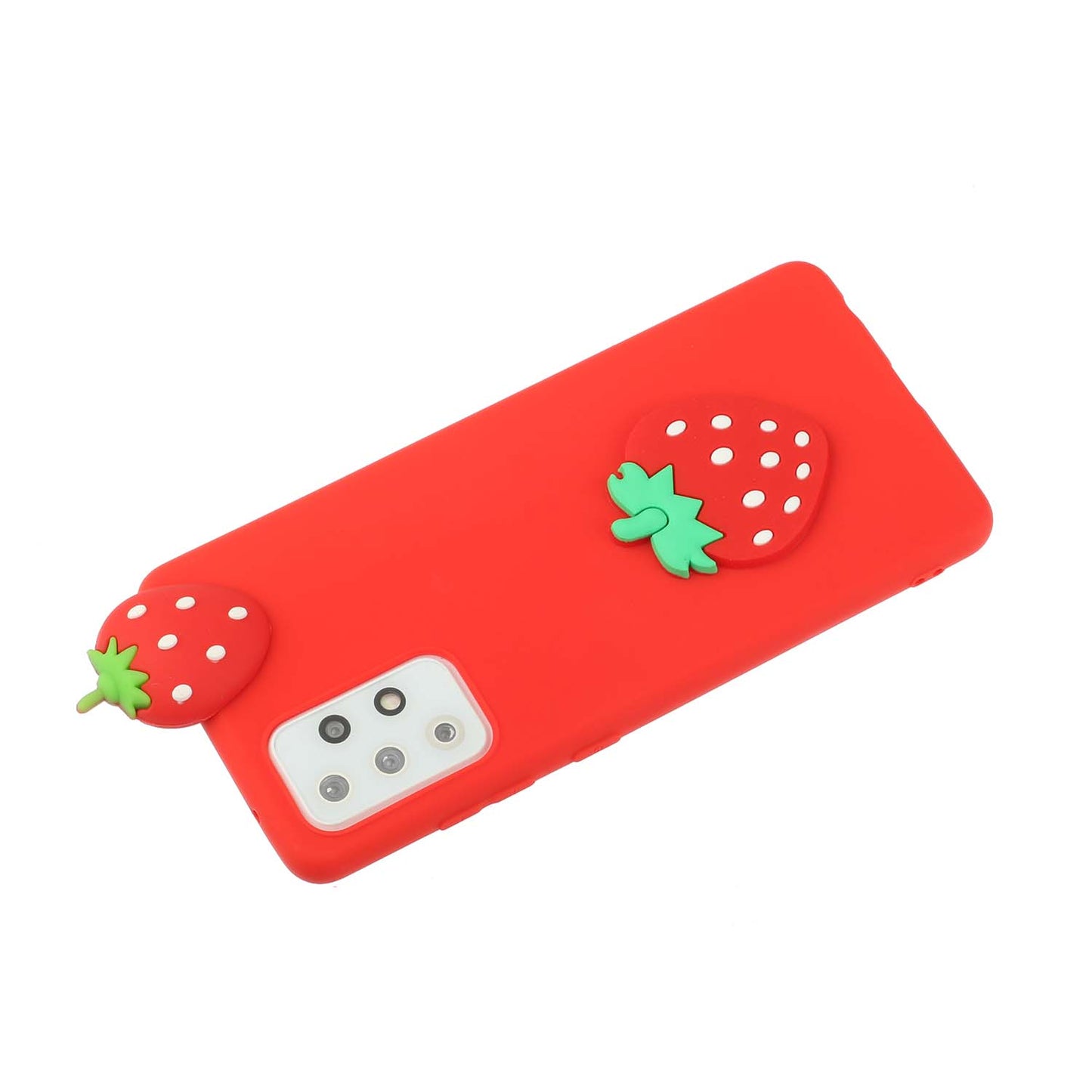 Cute 3D Doll Decor TPU + Silicone Phone Cover Case for Samsung Galaxy A52 5G/4G / A52s 5G