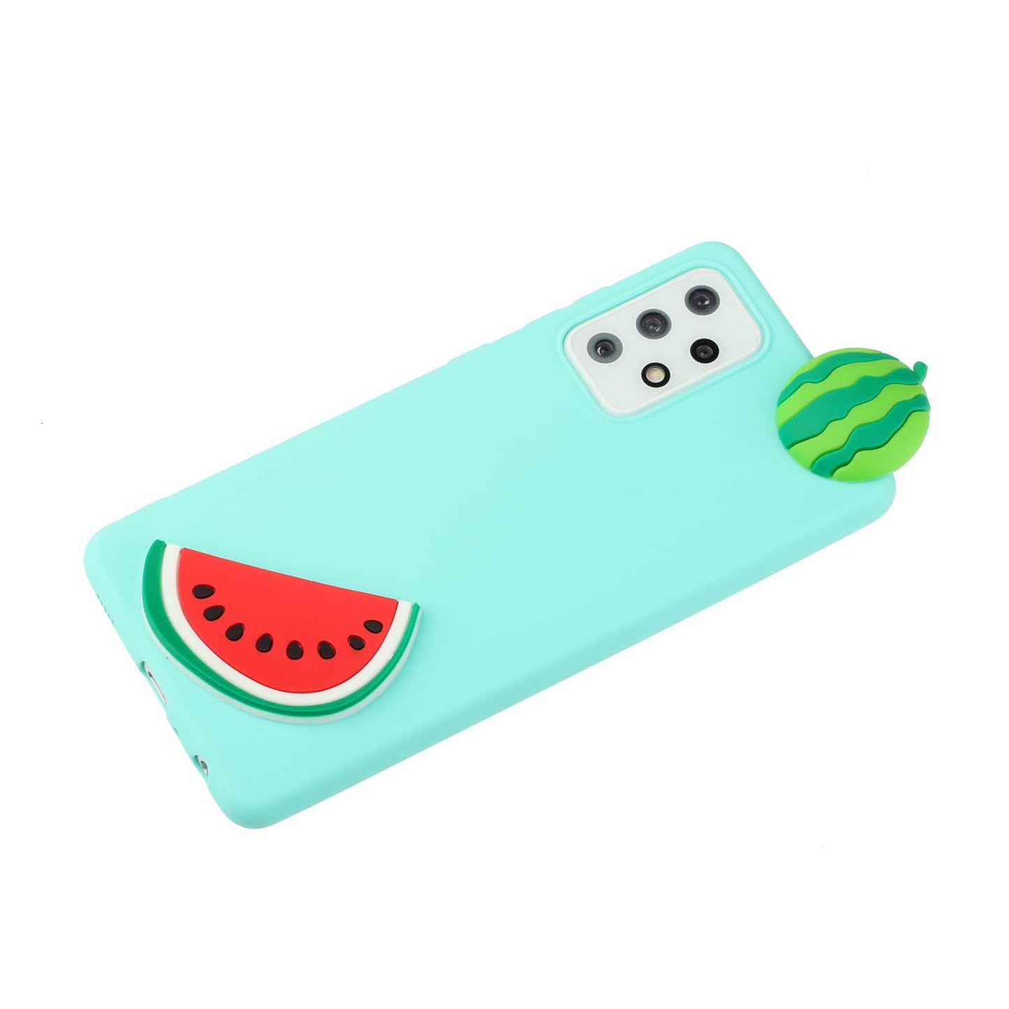 Cute 3D Doll Decor TPU + Silicone Phone Cover Case for Samsung Galaxy A52 5G/4G / A52s 5G