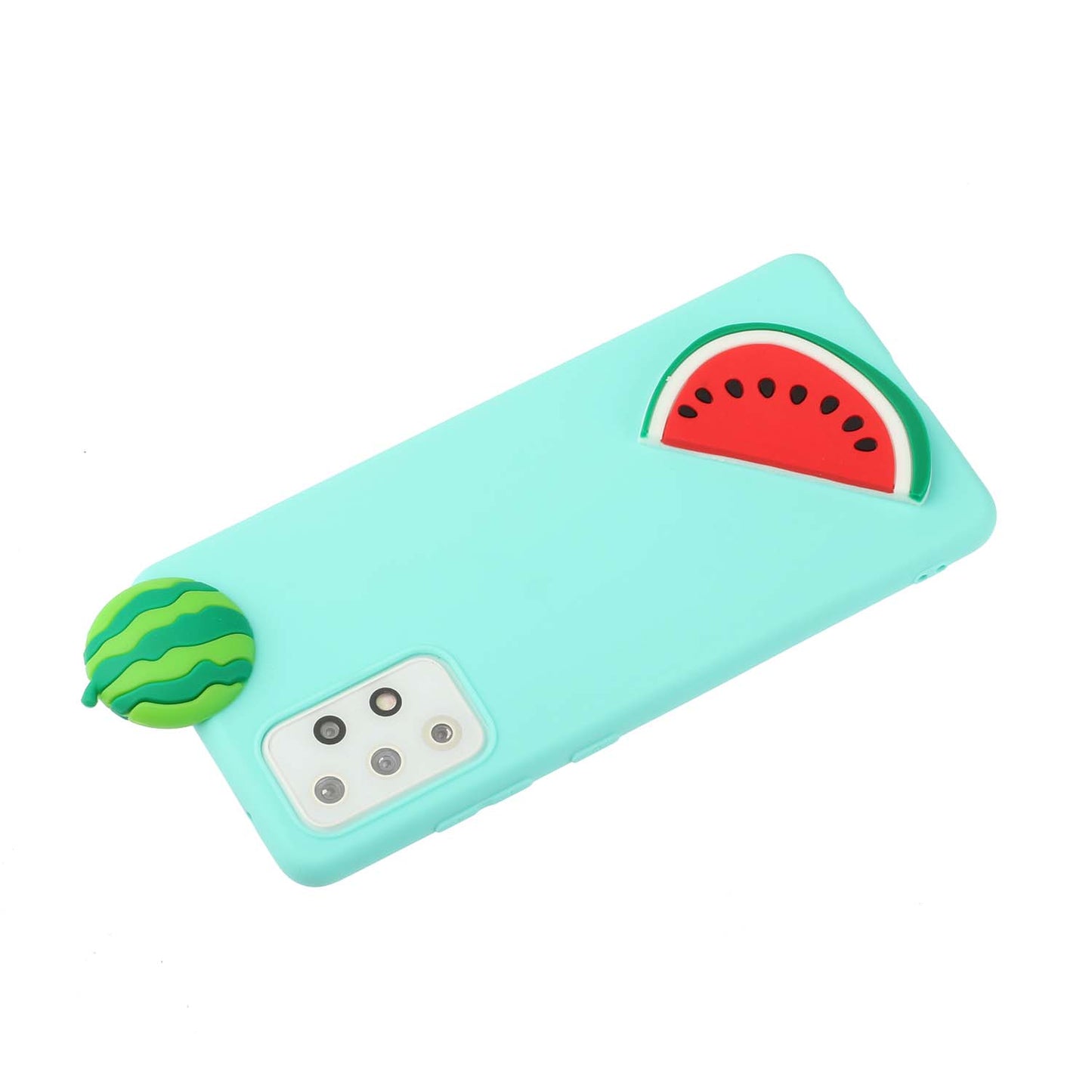 Cute 3D Doll Decor TPU + Silicone Phone Cover Case for Samsung Galaxy A52 5G/4G / A52s 5G