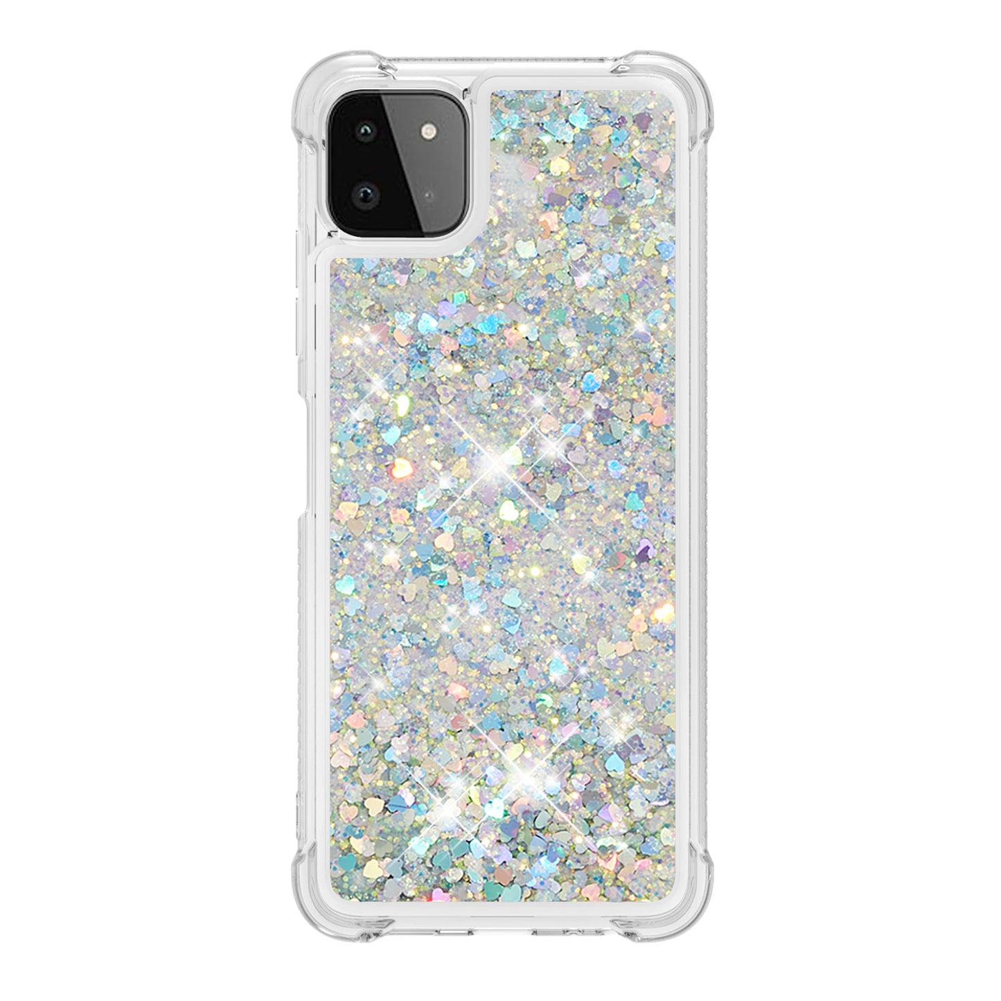 Patterned Quicksand Shockproof TPU Protector Shell for Samsung Galaxy A22 5G (US Version)