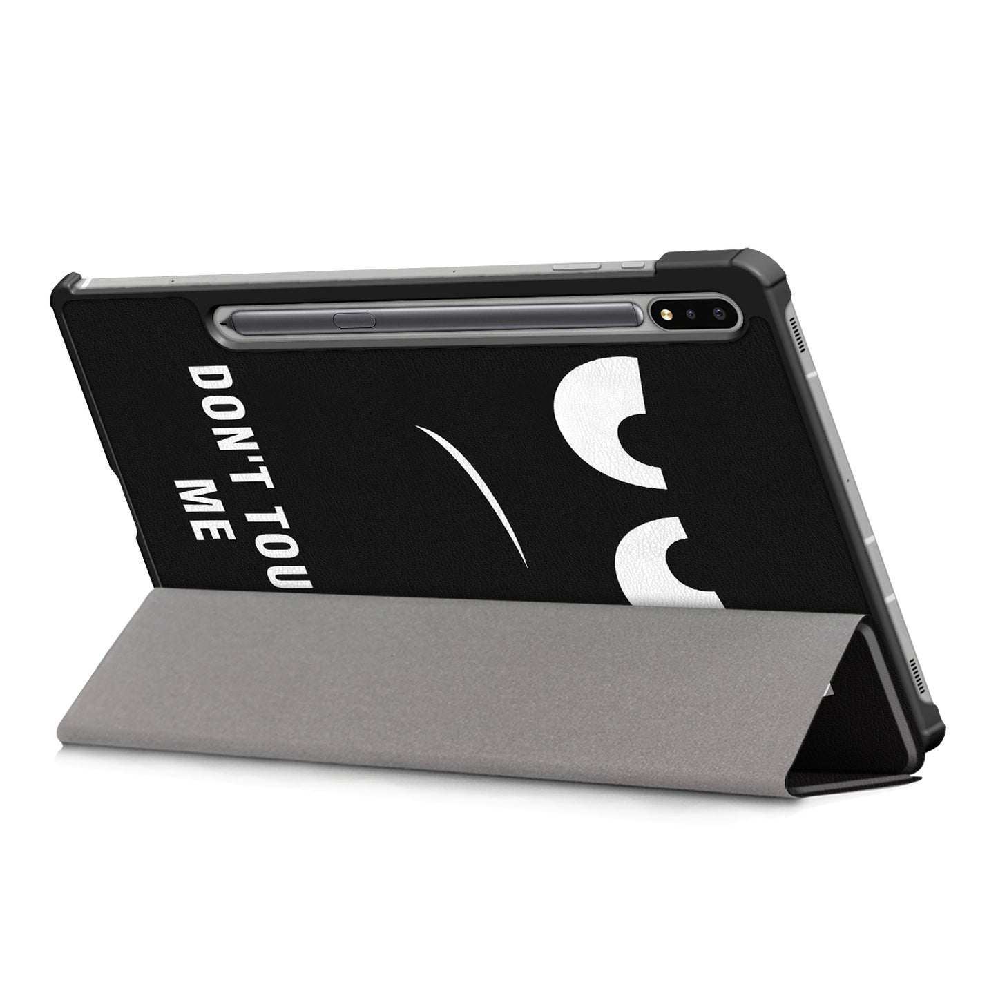 Tri-fold Stand Design Pattern Printing PU Leather Tablet Case Shell Protector for Samsung Galaxy Tab S7 FE T736/Tab S7 Plus/Tab S8+