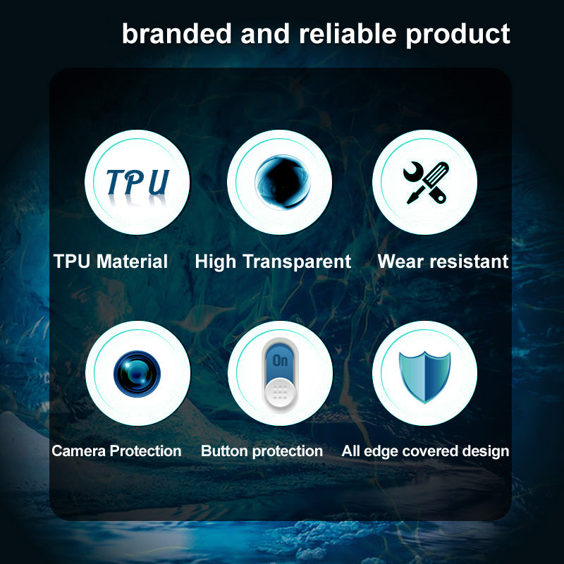 IMAK UX-5 Series Wear-Resistant Well-Protected Flexible Transparent TPU Case for Xiaomi Redmi Note 10 Pro (India)/Note 10 Pro Max